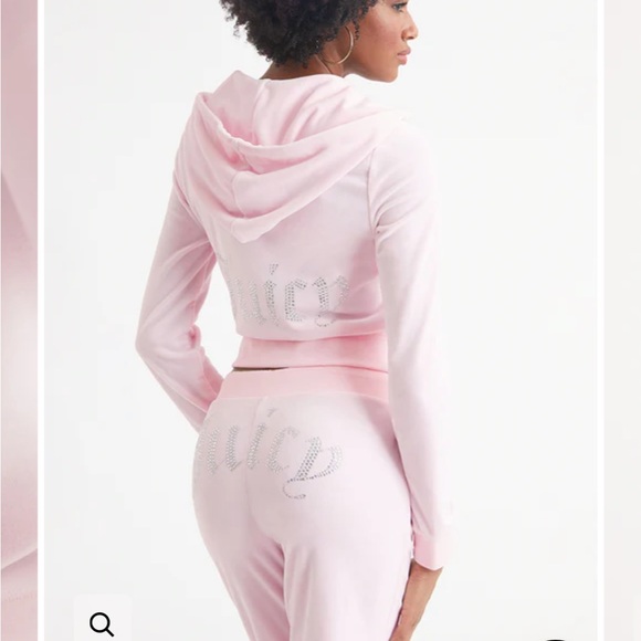brand new, never worn, with tags baby pink Juicy Couture track